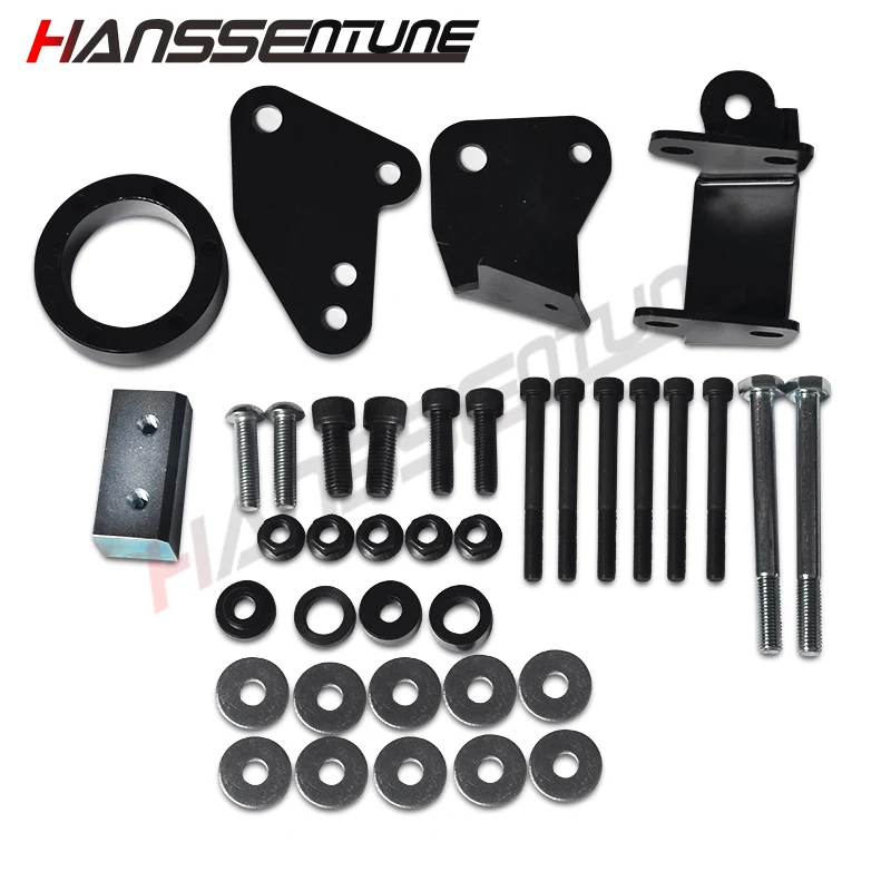 

HANSSENTUNE 2WD 4WD Front Bolt In Diff Drop Kit 2" - 4" For Ranger PX MKII / BT-50 / Everest 2012+