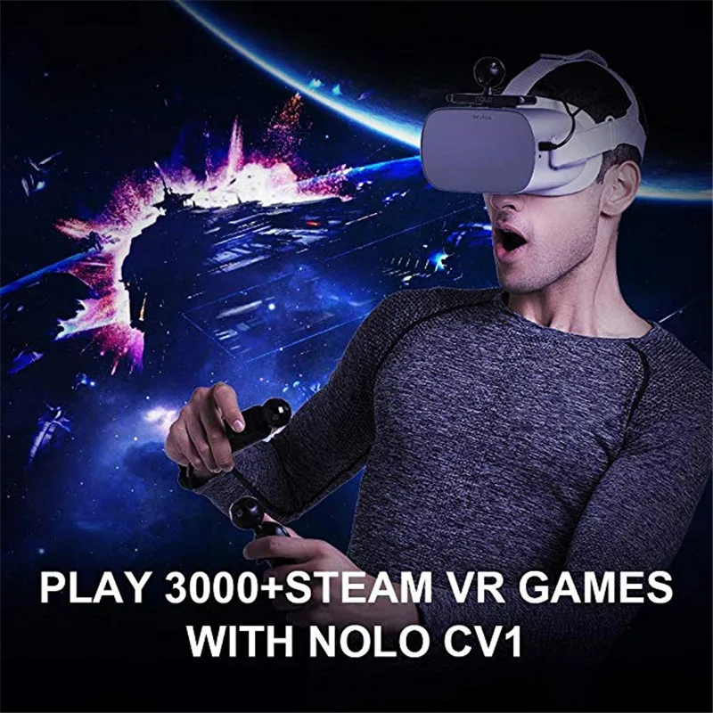 NOLO CV1 3D VR контроллеры сотовый телефон мобильный vr игровая гарнитура станция контроллер видео движения набор для отслеживания для мобильных и ПК