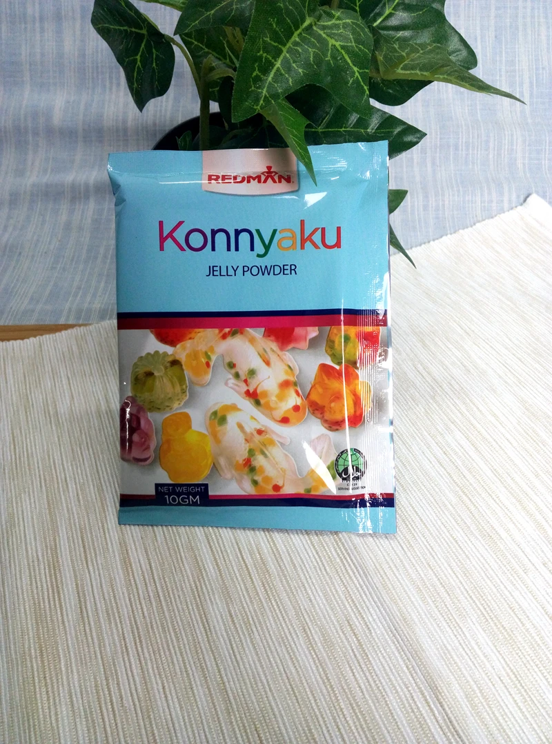 Selling jelly raw materials jelly powder 10 grams jelly filled with
