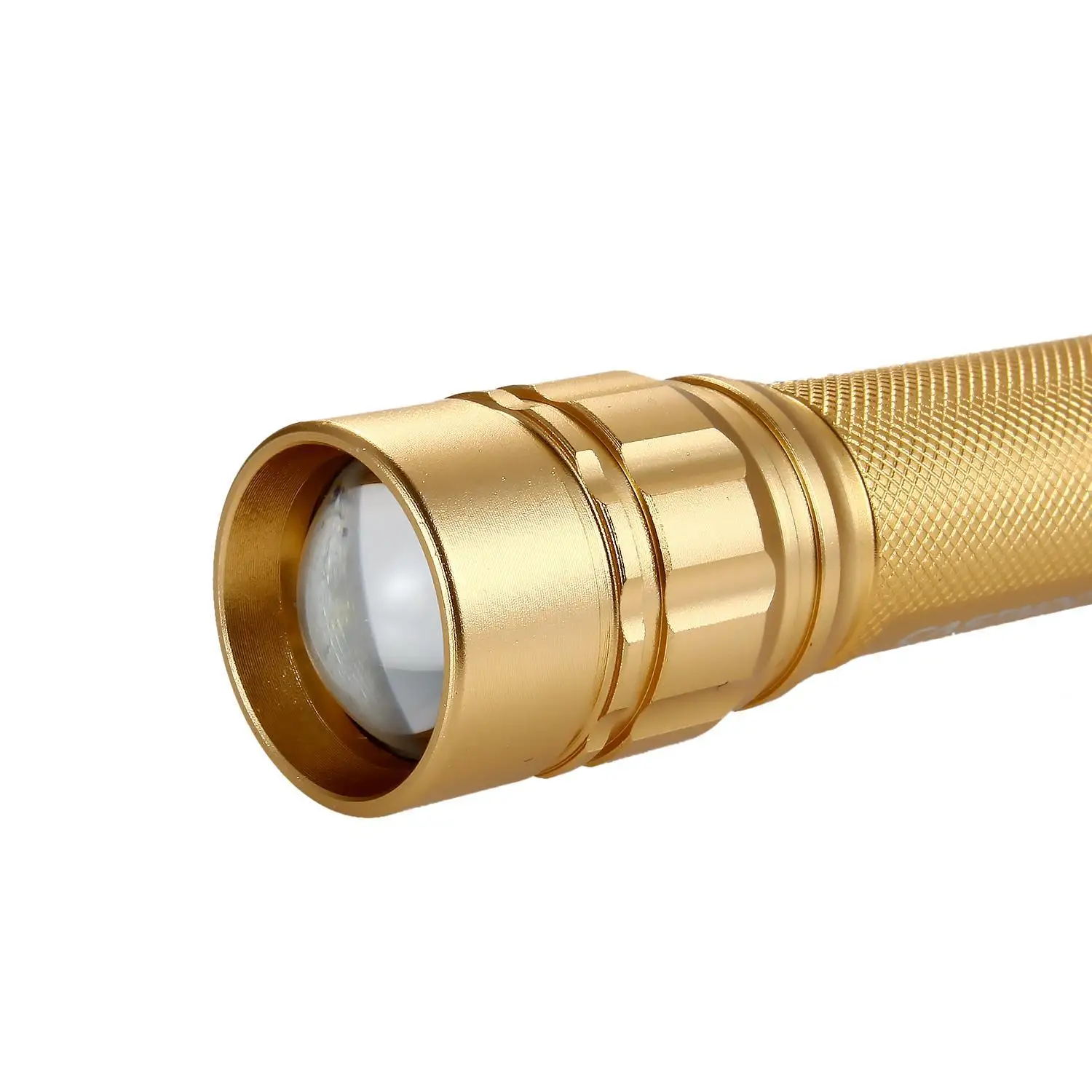 CASTNOO Золотой супер яркий Q5 LED XPE 3000 люмен масштабируемый светодиодный 3 режима