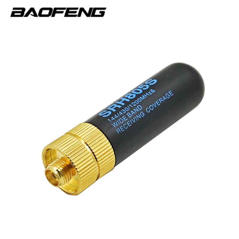 5 см SMA-F SRH805S NA-805S Антенны VHF/UHF 144/430MH для Baofeng gt-3 BF-666S BF-888S UV-5R серии UV-82 UV-B5 и т. д. Walkie