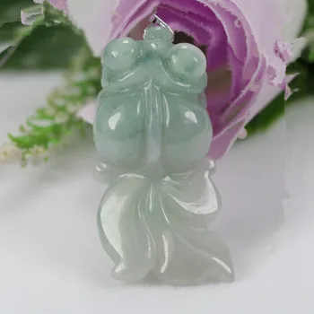 

100% natural stone hand carved sweater chain necklace pendant jewelry gift free shipping