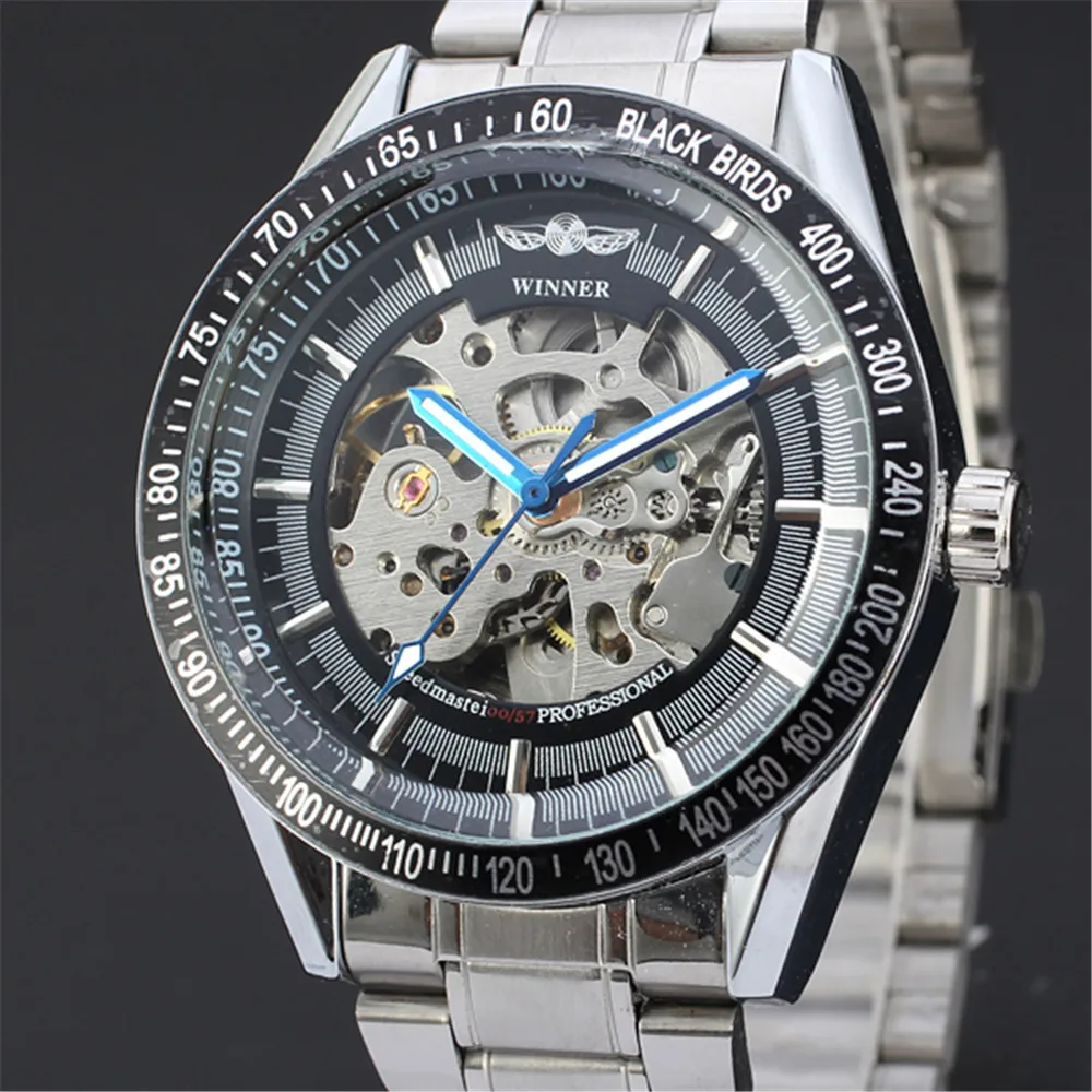 winner men's automatic mechanical watch