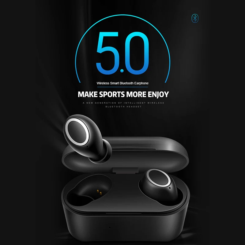 Bluetooth наушники беспроводные наушники с микрофоном спортивные водонепроницаемые d015 tws fone de ouvido sem fio pk airdots pro
