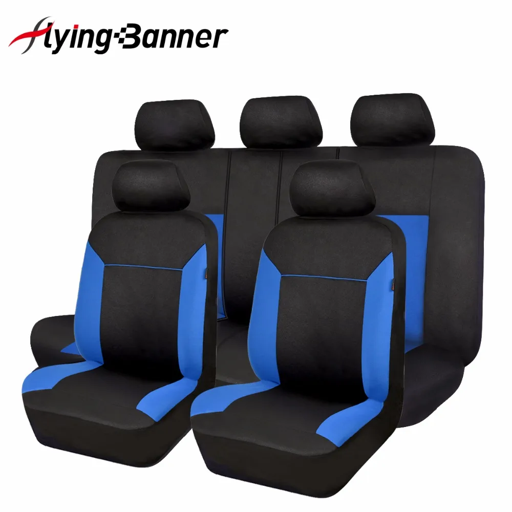 

2017 Mesh Cloth Car Cover Seat Universal Car Seat Cover Full Set Car-Covers