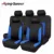 2017 Patrón de La Moda de Malla de Tela Cubierta de Asiento de Coche Universal Car-Styling Azul Conjunto Completo Cubierta de Asiento de Fábrica de Accesorios ventas