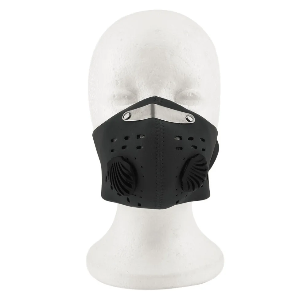 

Outdoor Cycling Face Mask Activated Carbon Protective Filter Masks Wind-proof Anti-pollution Dustproof Mouth-muffle
