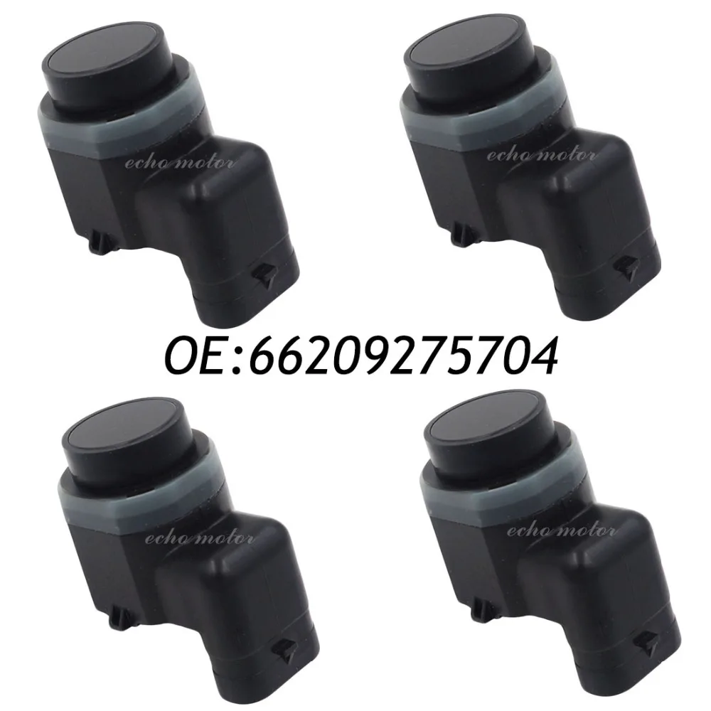 

New 4pcs 66209275704 9275704 PDC Parking Sensor Bumper Object Reverse Assist Radar For BMW