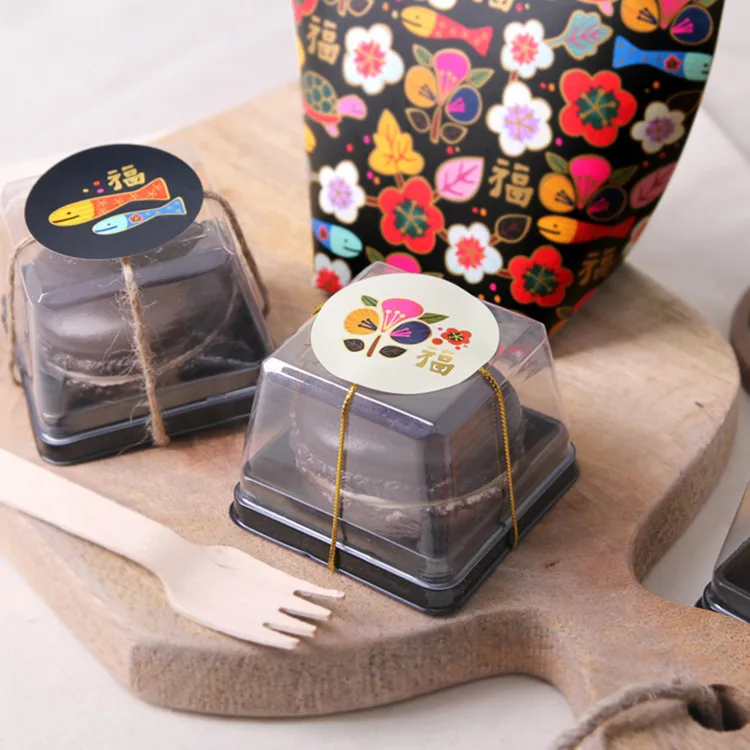 300 шт Новогоднее сердце дизайн "FU" пломба-наклейка для подарка наклейка для вечерние Подарочный пакет конфеты коробка Декор