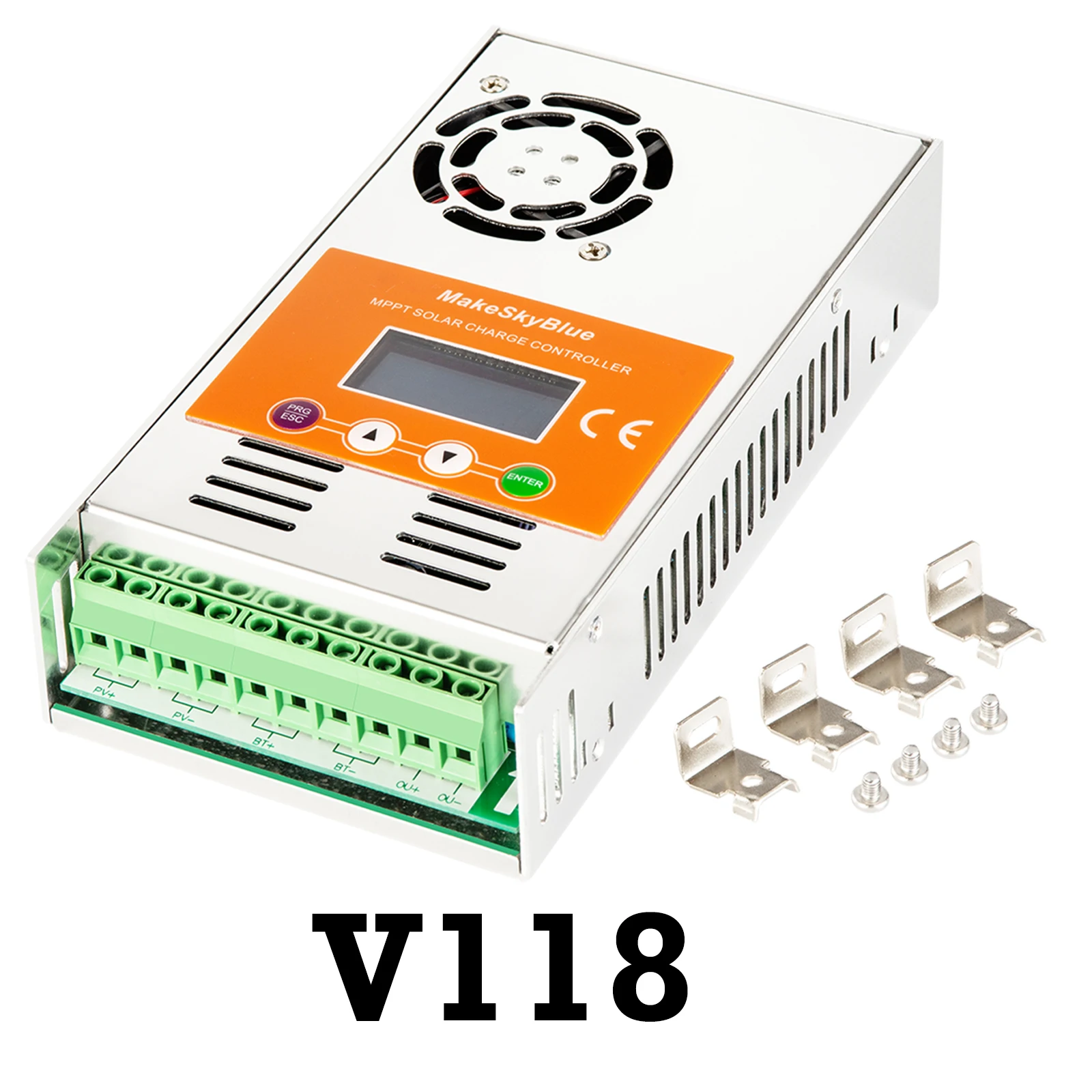 MakeSkyBlue MPPT контроллер солнечной зарядки 30A 40A 50A 60A 80A 100A 120A версия V118|solar charge controller