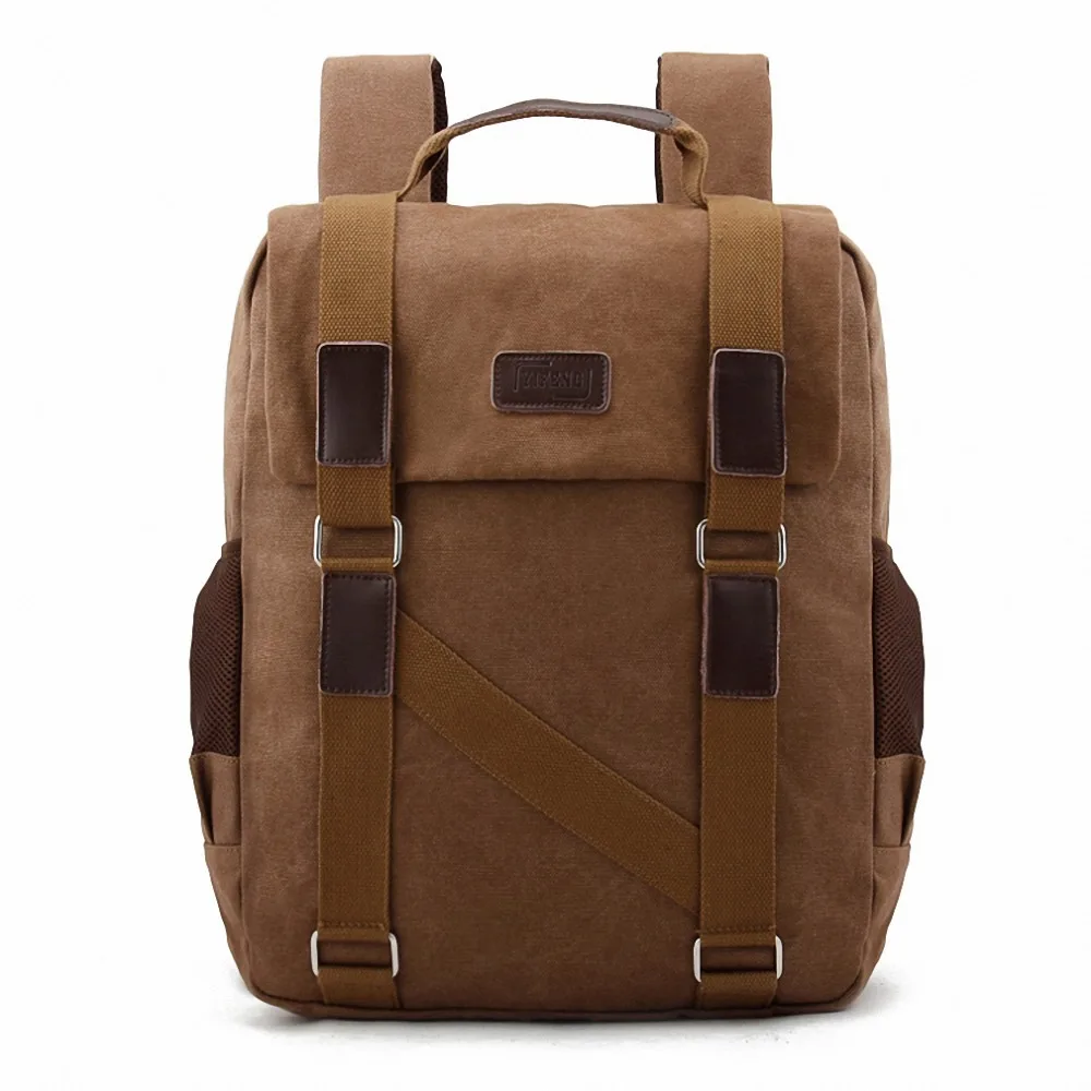 

YIFENG  Fashion backpack shoulder bag man bag computer bag Korean men canvas bag schoolbags  YF9002,free shipping