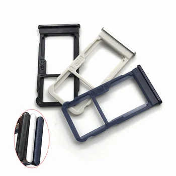 

New SIM Card Tray Slot Holder Compatible For Nokia X5 5.86 inch Black/Blue/Silver Replacement Part