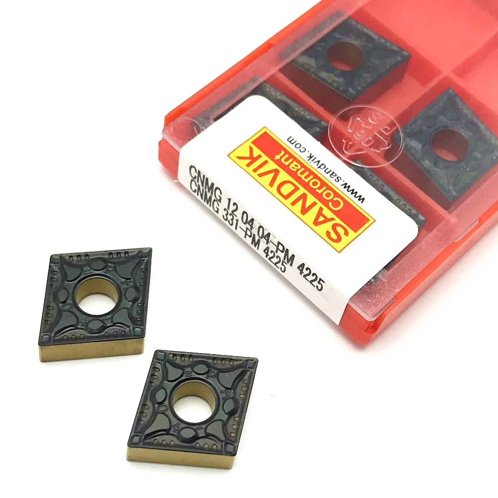 

CNMG120404 PM 4225 Carbide insert External Turning Tools Lathe cutter Tool Tokarnyy turning insert CNMG 120404