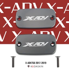 KODASKIN CNC алюминиевая Тормозная жидкость резервуар Крышка передняя крышка бака тормозной жидкости для Honda X-adv 750 Xadv750 X-ADV