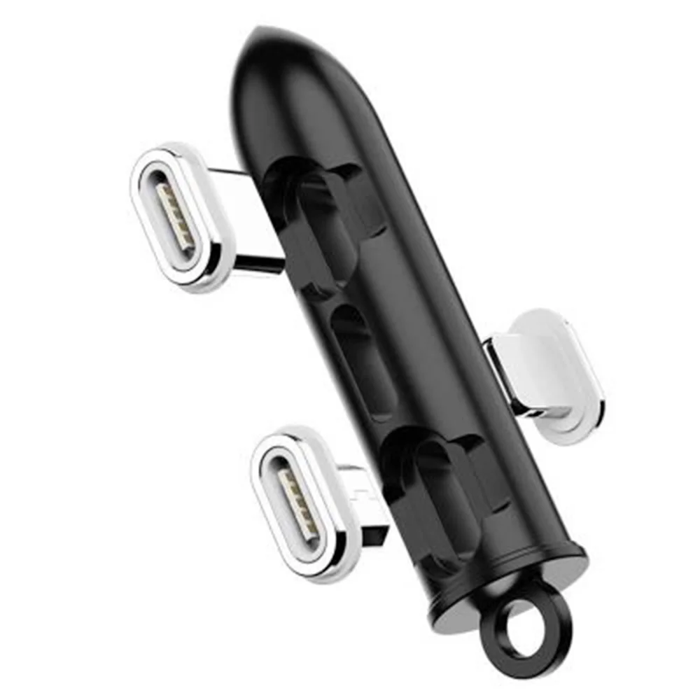 Магнитный кабель переходник типа C Micro USB 8 контактный адаптер для быстрой зарядки