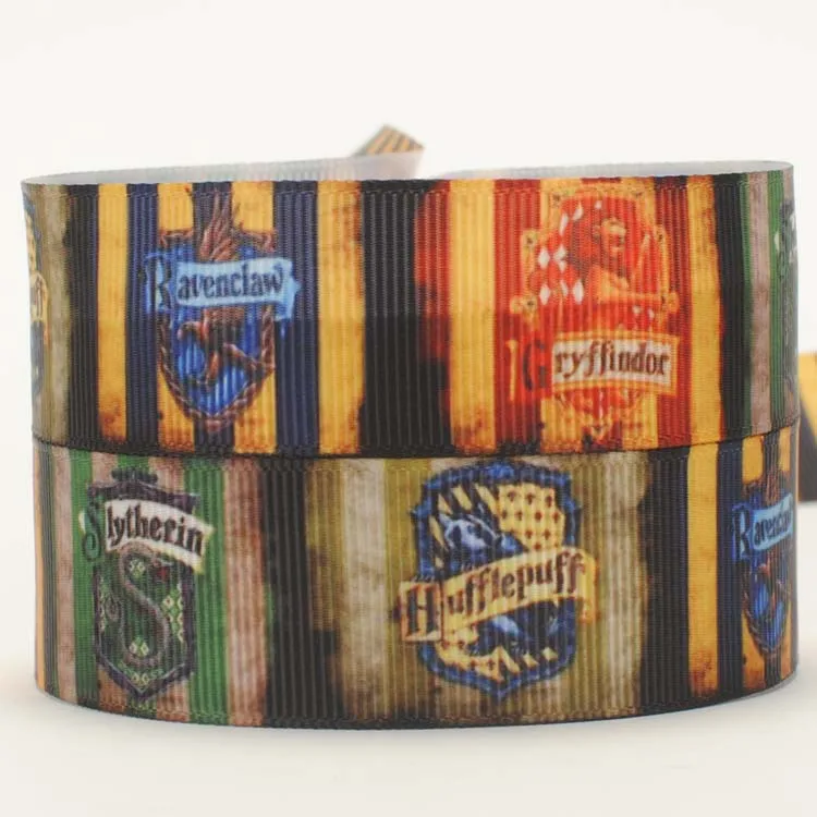 New arrivals 20Y 7/8'22mm Harry Potter logo pattern Printed, grosgrain ...
