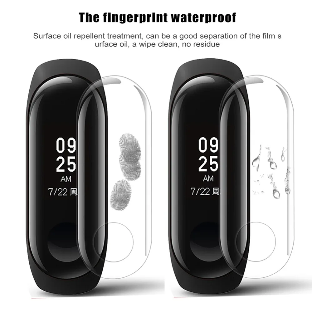 1235PCS For Xiaomi Mi Band 3 Screen Protector For Xiaomi Mi Band 3 Mi Band3 Smart Bracelet Protective Film For Miband 3 Film (3)