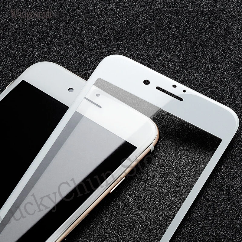 Wangcangli 3d Защитное стекло для iPhone 6 s 7 8 plus закаленное защита iphone plus|Защитные стёкла и
