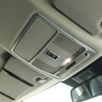 

Front rear roof reading lights lamp decorative cover trim sticker for lander rover discovery sport Interior Accessories