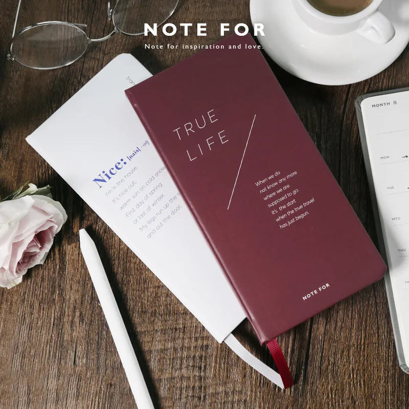 

TUNACOCO 144 Pages Schedule Book Planner Notebook Travel School Office Supplies Stationery Bz1710046