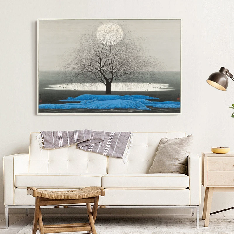Картина на холсте с изображением пейзажа заката А4 А2 07 г sunset landscaping picture wallprint poster | Отзывы и видеообзор