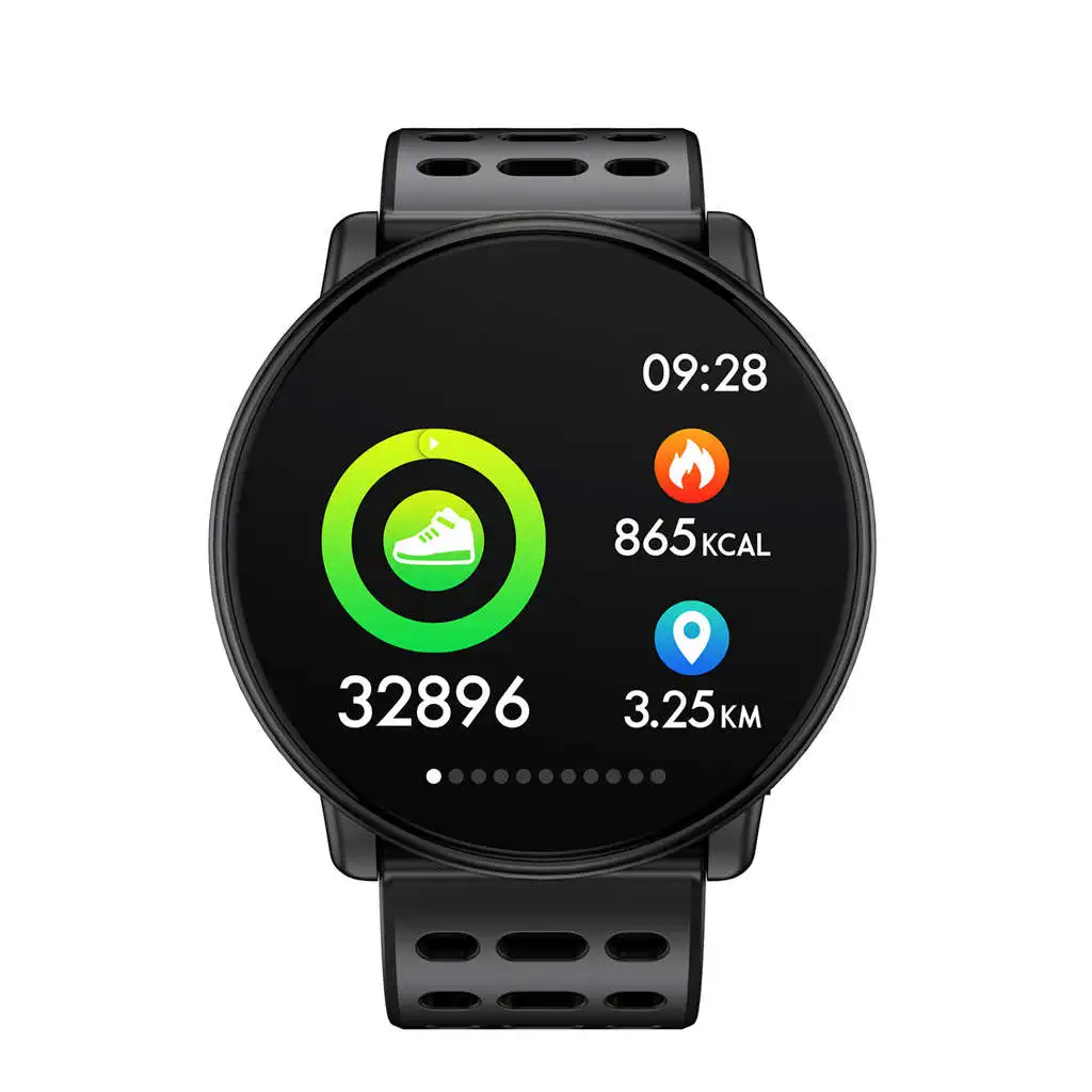 Q88 1,3 дюйма Tft Цвет Ips Экран Ip67 Водонепроницаемый Смарт Часы Heart Rate секундомер Фитнес трекер Smartwatch для Ios и Android