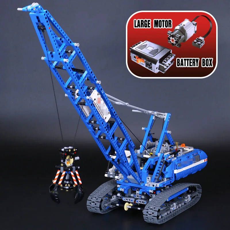 

IN STOCK Lepin 20010 New 1401Pcs Genuine Technic Mechanical The Crawling Crane Set Building Blocks Bricks Educational Toys 42042