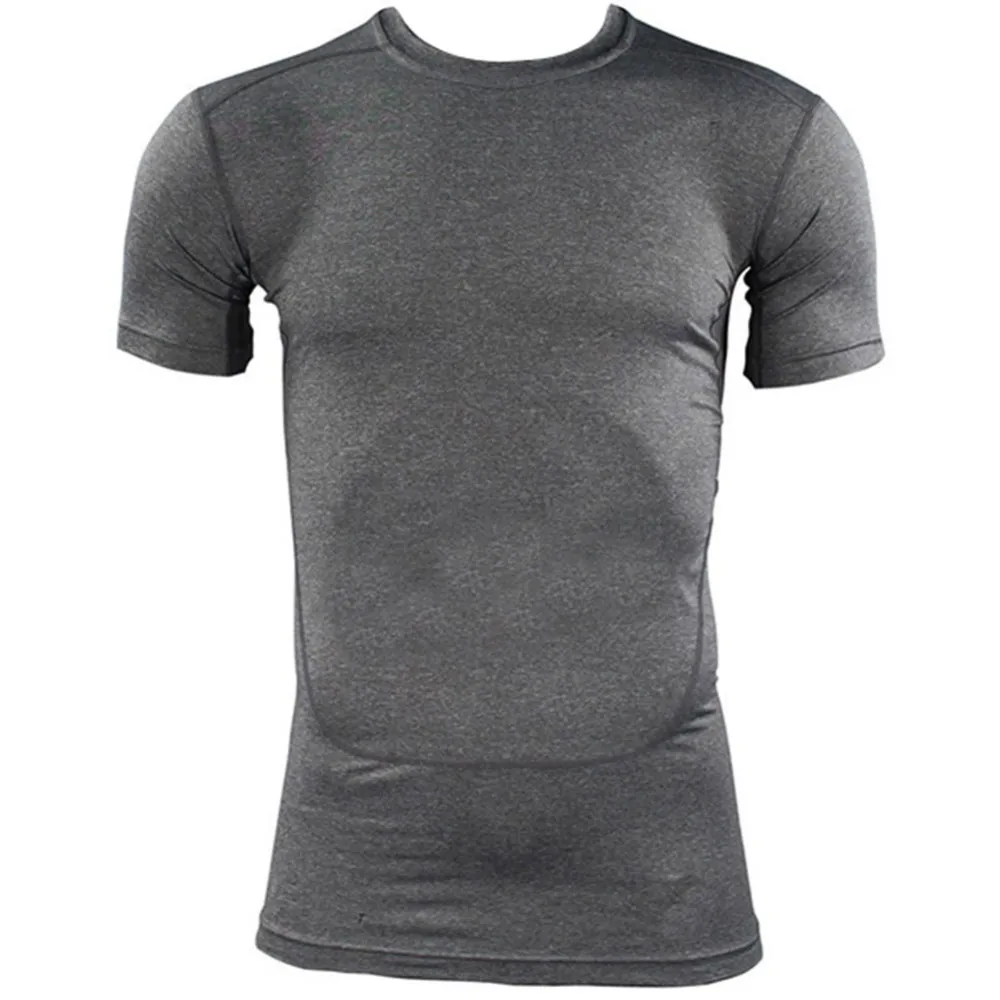 S-XXL для мужчин сжатия базовый слой футболки спортивные топы Спортивная Коллекция