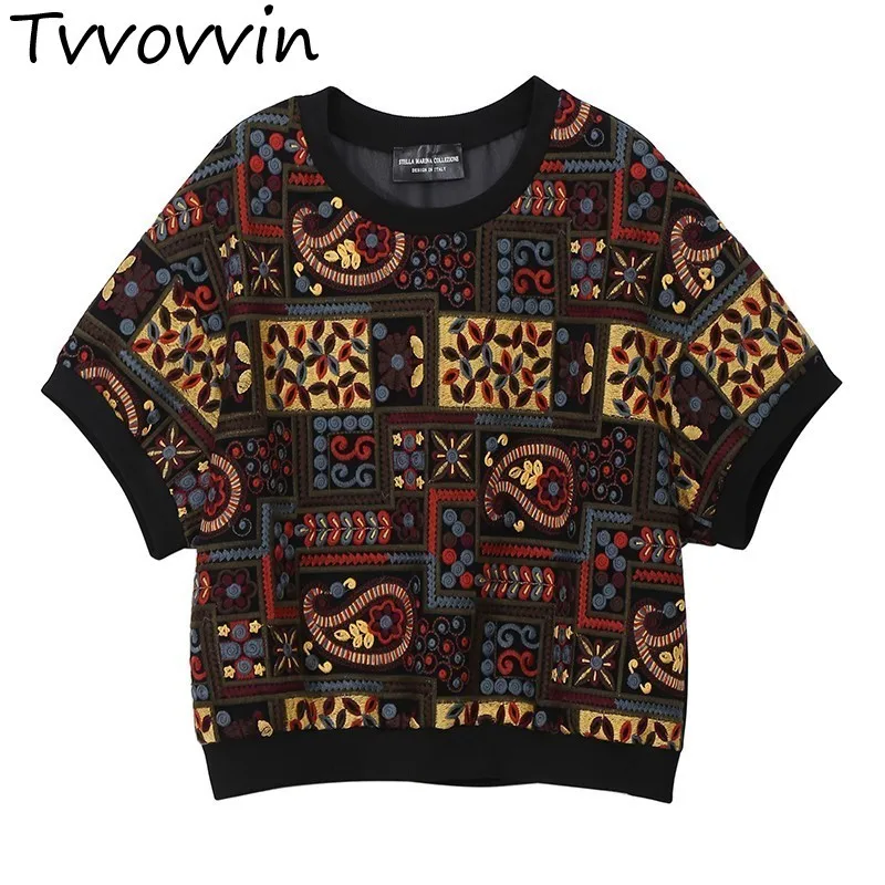 

2019 New Spring Summer Round Neck Short Sleeve Black Hem Mesh Split Joint Big Size T-shirt Women Fashion Tide C179