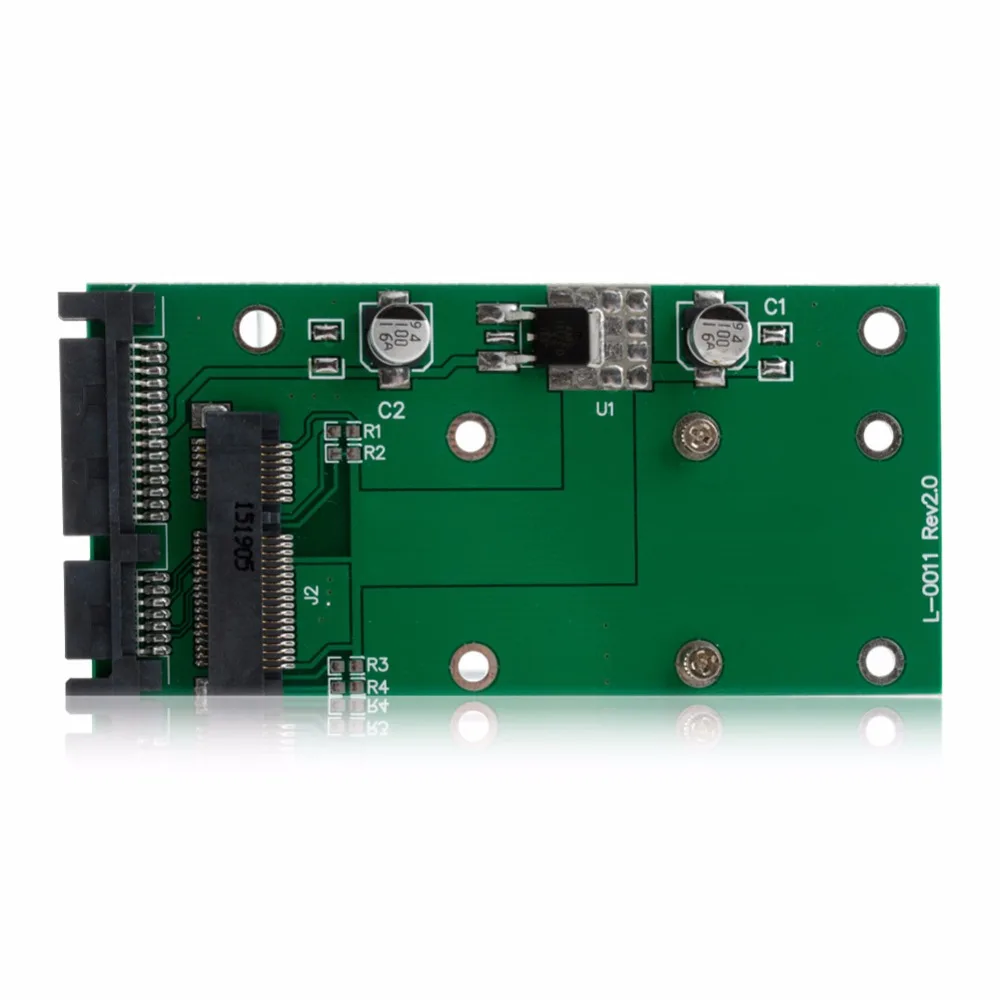 Горячая mSATA SSD до 2,5 ''SATA 6,0 Gps адаптер конвертер карты модуль Плата Pad Pcie