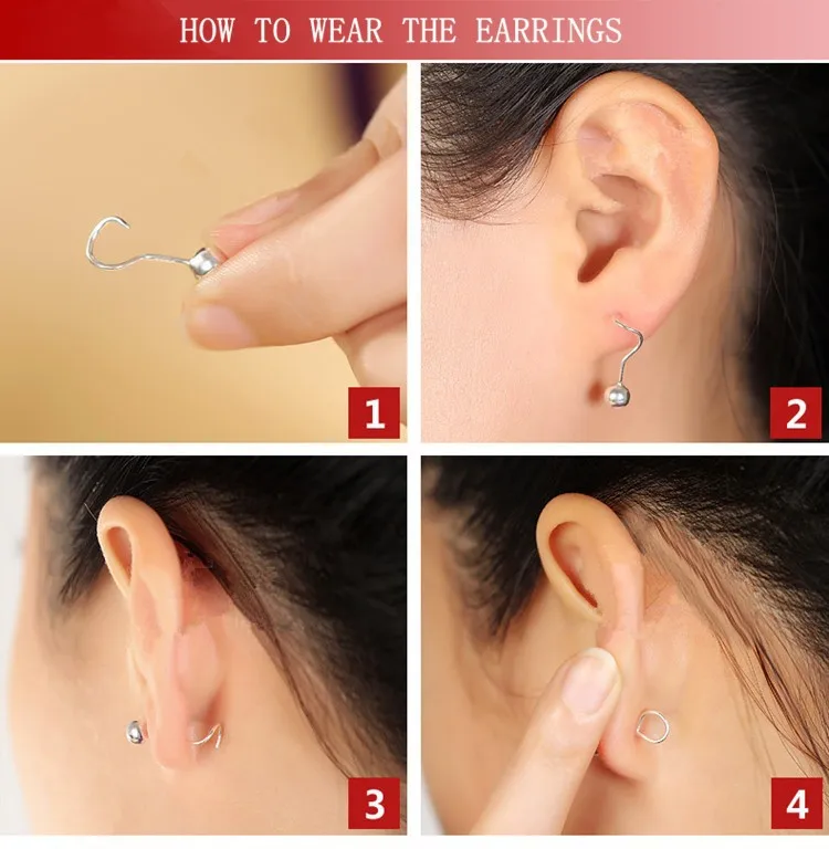 ball sterling silver earrings