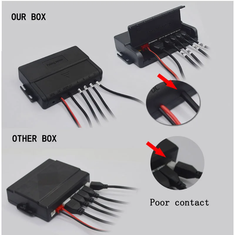 Car Auto Parktronic Reverse Backup Radar With 4 Parking Sensors Kit Buzzer Sound Alarm Detector System Rear No Display Monitor parking sensor kit led parking sensor kit parking sensor car led parking sensor