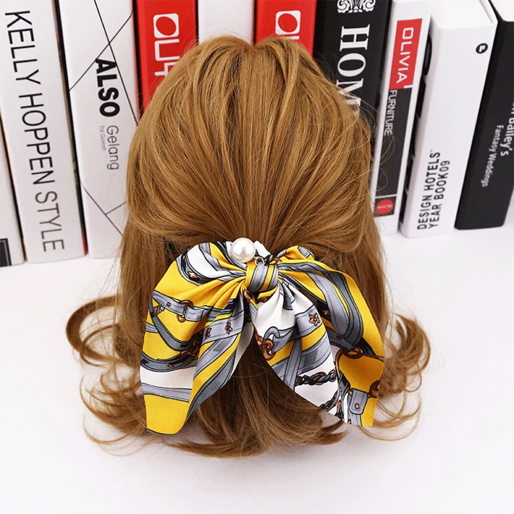 Рисунок 4 - Женская лента для волос с бантом и жемчугом