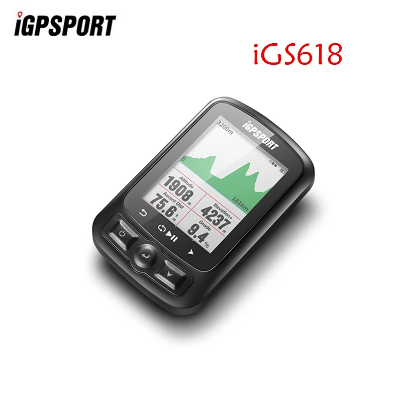 

IGPSPORT IGS618 ANT+ GPS Computer Bike Bicycle Bluetooth Wireless Stopwatch Waterproof Cycling Bike Sensor Speedometer Computer