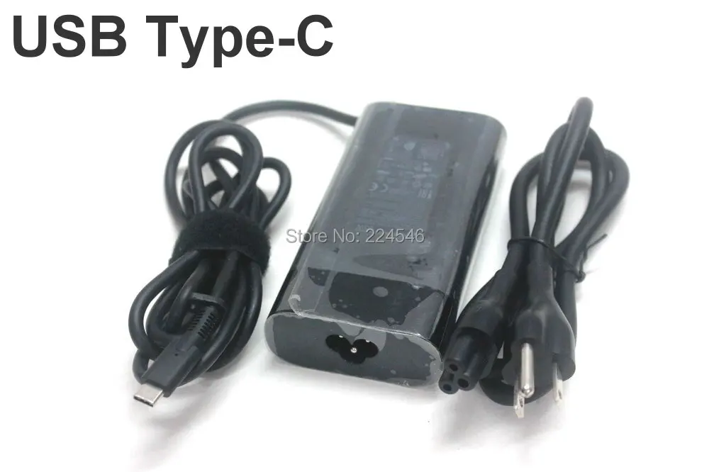 

ORIGINAL USB Type-C AC Power Adapter Charger 90W TPN-DA08 For HP SPECTRE X360 Elitebook x360 1040 G5
