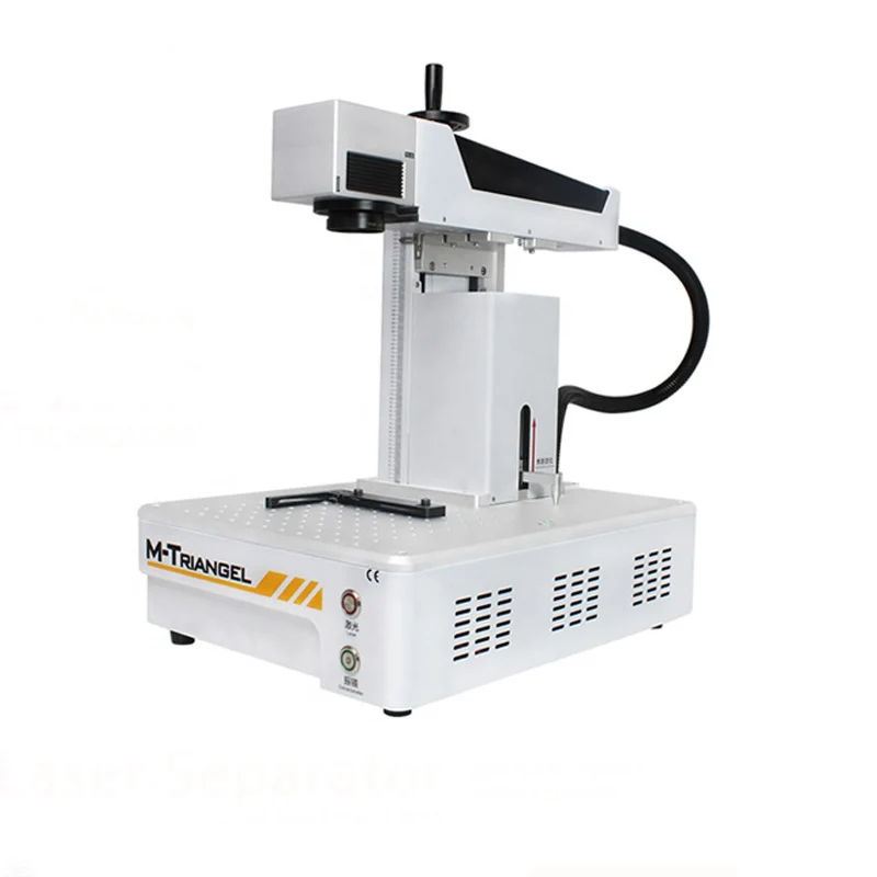  2019 Fiber Laser Separating Machine Laser Marking Machine For iPhoneX XS Max 8 8+ Back Glass Remove