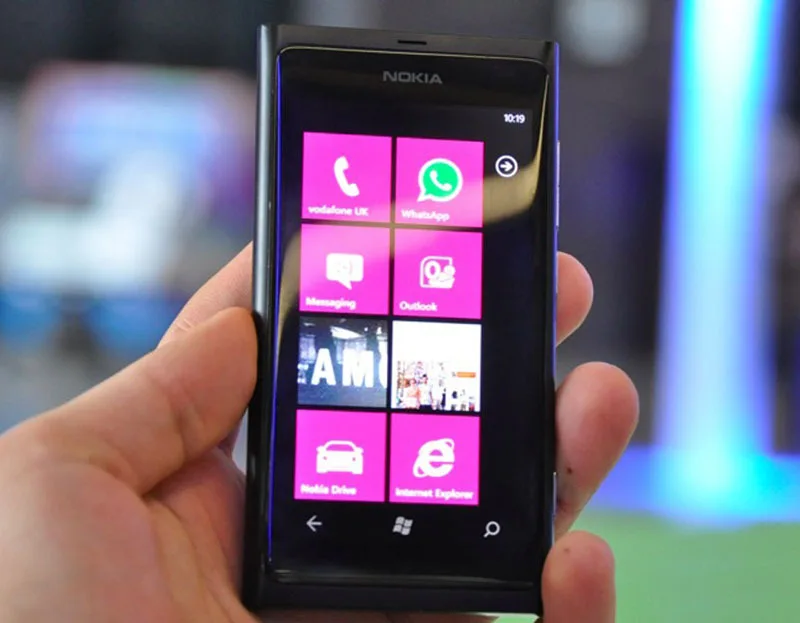 Мобильный телефон NOKIA Lumia 800 разблокированный Восстановленный Windows Phone