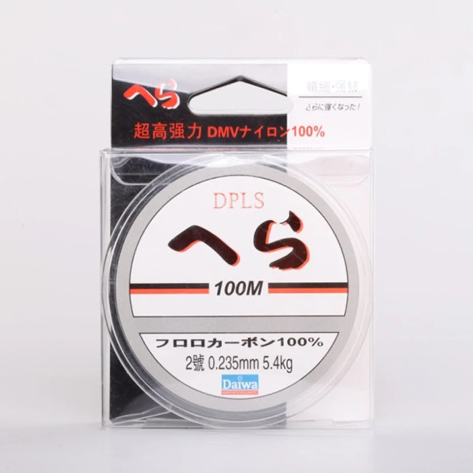 100m Monofilament Nylon Fishing Line Material Jig Carp Fish Wire daiwa Brand Floating level Tackle | Спорт и развлечения