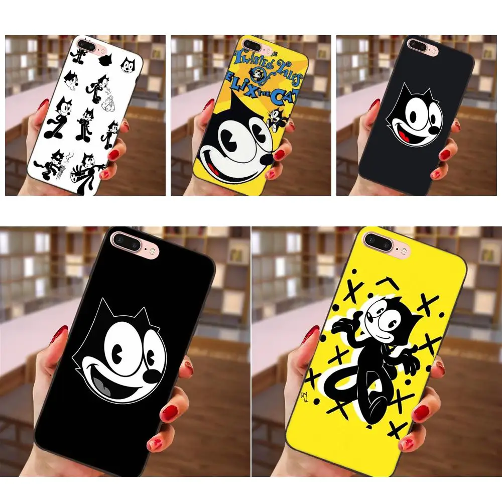 

Felix The Cat New Plush Toy Soft TPU Case For Galaxy C5 C7 J1 J2 J3 J330 J5 J6 J7 J730 2017 Ace Core Duo Max Mini Plus Prime Pro