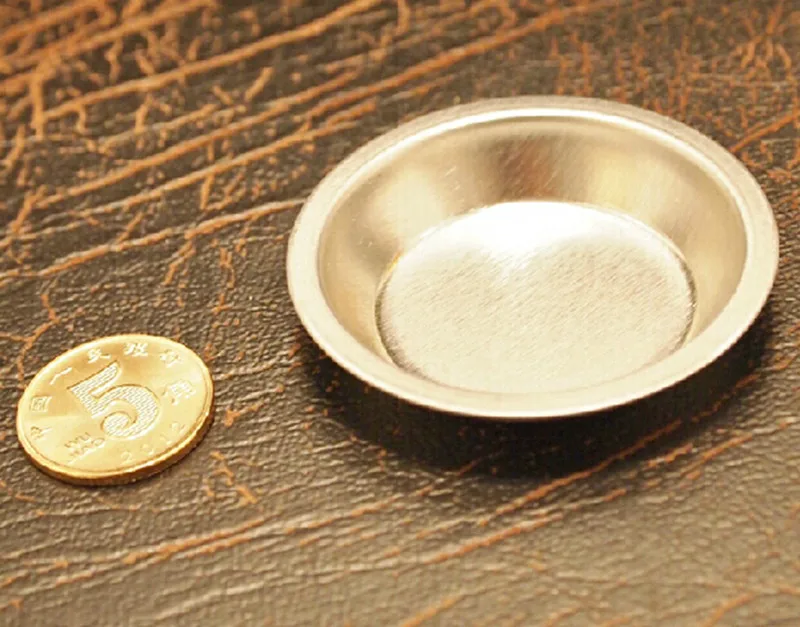 Stainless Steel Dish Gold Snuff Plate High Quality Beauty Dish Snuff