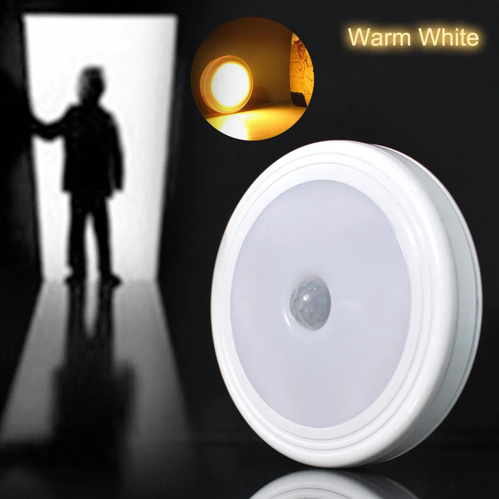 

Magnetic Infrared PIR Auto Motion Sensor 5 LED Wall Light bulb Night Light Smart Detector Lamp For Corridor Bedroom Closet