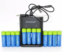 12pcs new 14500 lifepo4 lithium li-ion Toys batteries etinesan 3000mwh aa li polymer rechargeable battery+1.5v aa aaa charger 12pcs new 14500 lifepo4 lithium li-ion Toys batteries etinesan 3000mwh aa li polymer rechargeable battery+1.5v aa aaa charger