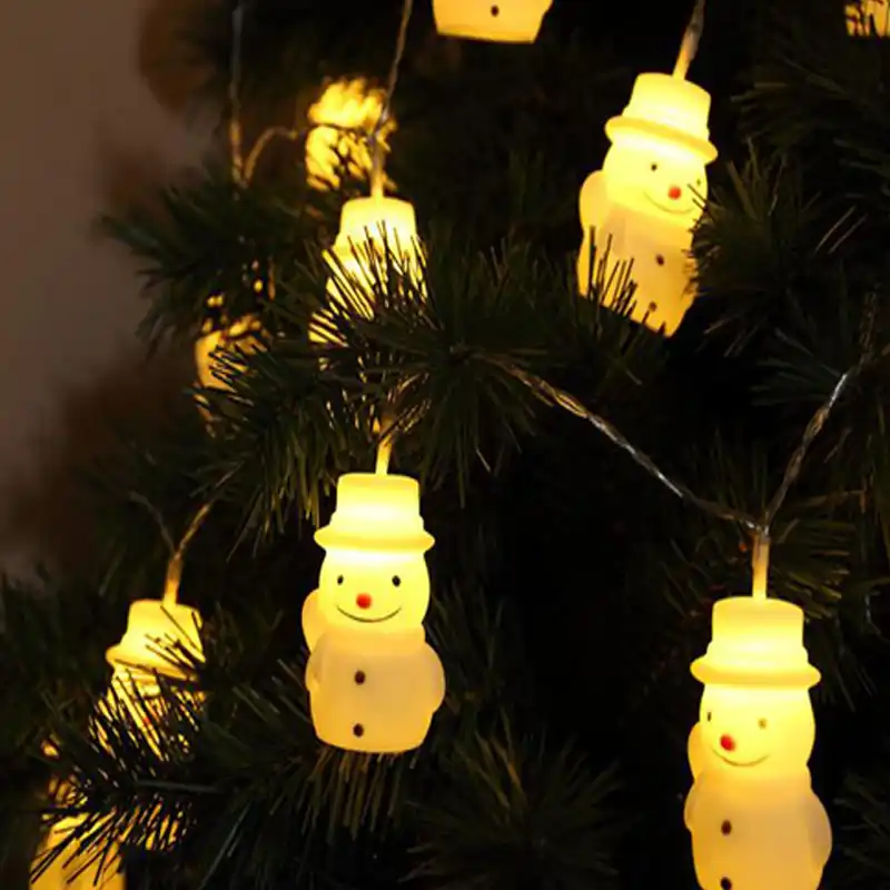 Chriatmas LED Santa Claus String Fairy Lights Xmas Party Home Garden Decor HOT