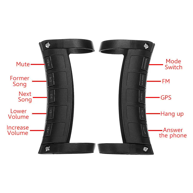 Controle remoto universal volante do carro botão