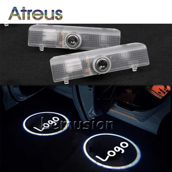 

Atreus 2X LED Courtesy Lamp Car Door Welcome Light Projector For Infiniti QX56 2004-2010 JX35 2013-2014 QX60 2014 Accessories