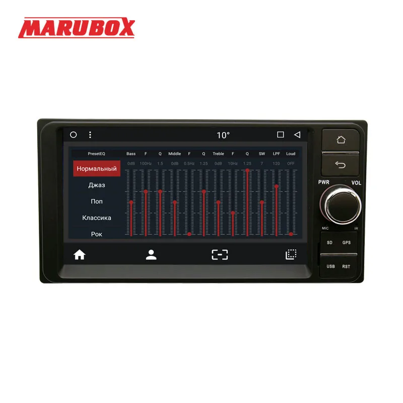 Marubox 7A701MT3 Штатная магнитола для Toyota Daihatsu универсальная 200 x 100 мм Головное