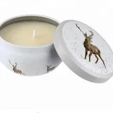 Дешевые DIY соевые свечи в жестяных банках банка 8 унций бесшовные свечные банки