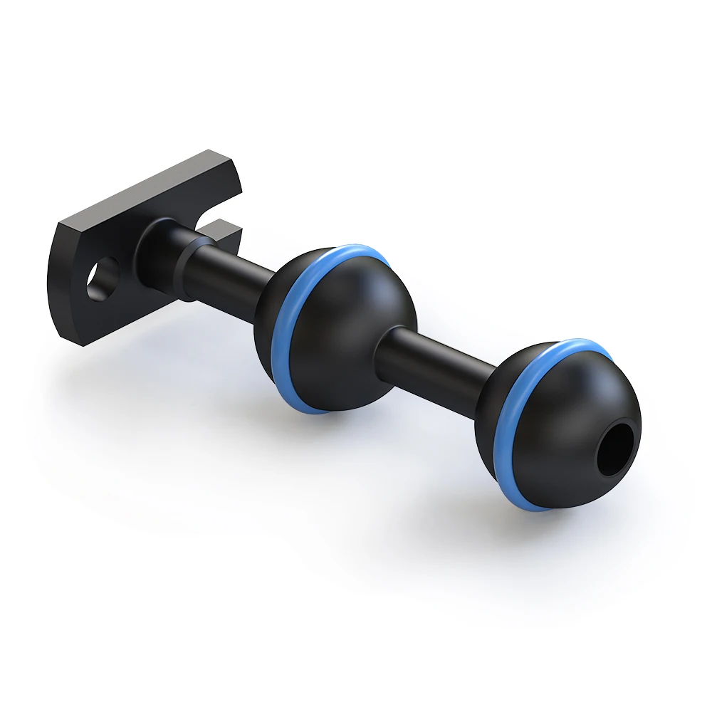 Camera Housing Adapter Stabilizer Accessories for Underwater Photography Lighting System Holder Stand Dual Ball Adapter