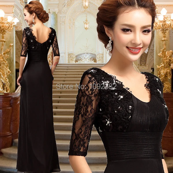s 2016 new arrival stock maternity women plus size bridal gown evening dress long black deep v neck sexy backless s 2016 new arrival stock maternity women plus size bridal gown evening dress long black deep v neck sexy backless