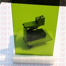 Окно защиты лазера для лазеров YAG 1064nm, размер: 50mm x 50mm x 5mm оптическая плотность> 4